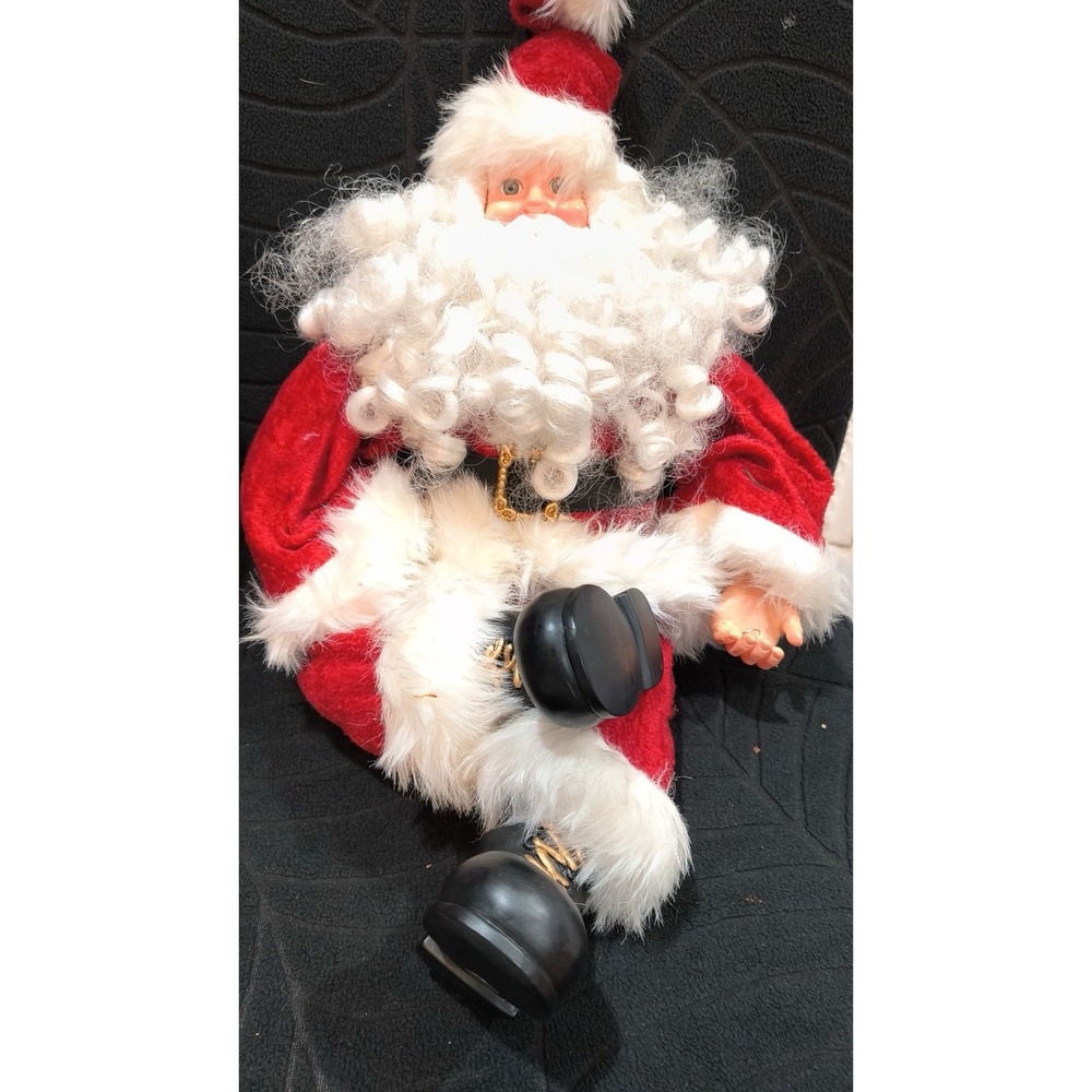 Telco Vintage Motionette Santa Claus Christmas Doll Animated Figure 27"